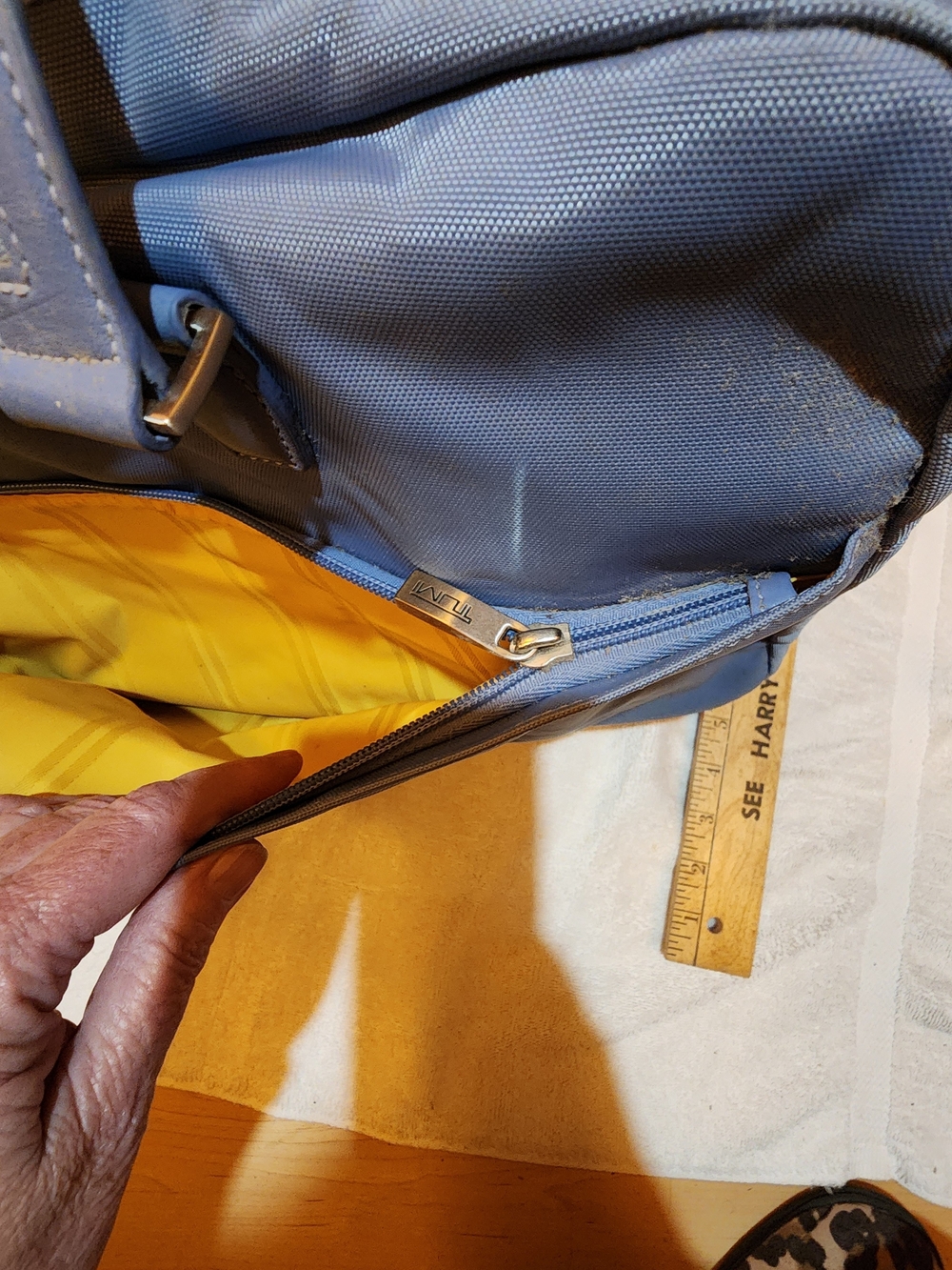 Tumi Computer Bag Ladies Blue - Picture 16 of 16